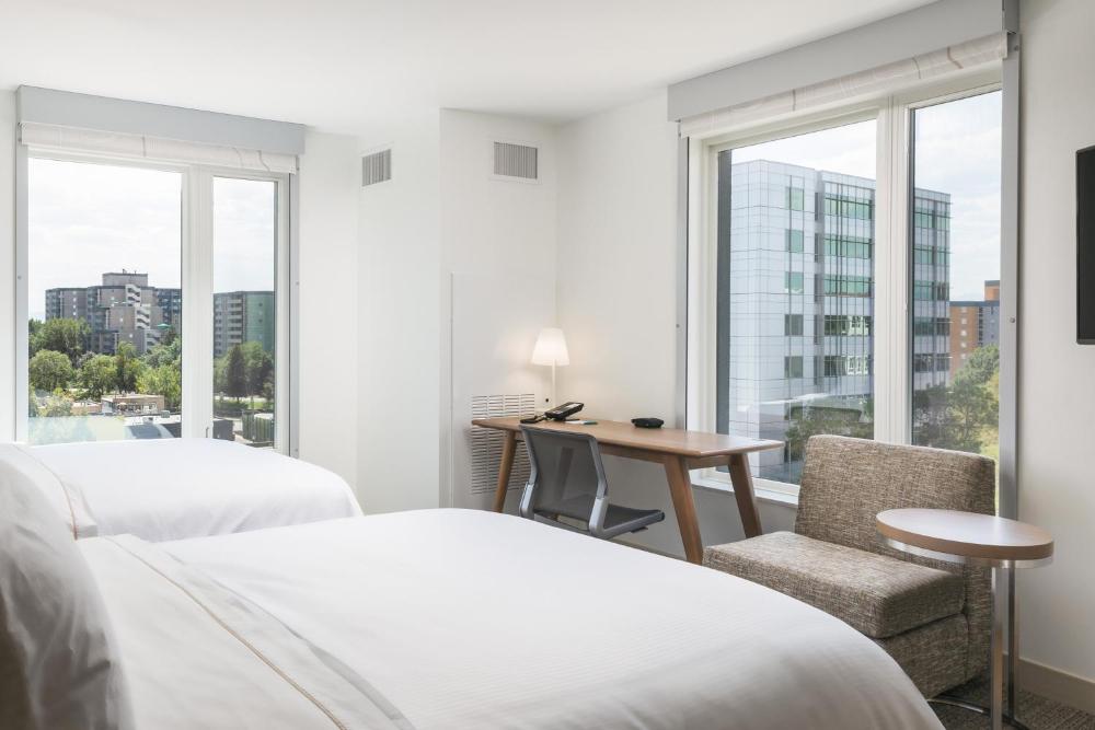Queen Studio with Sofa Bed and Roll-in Shower - Mobility and Hearing Accessible interior